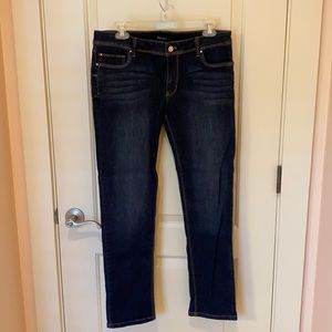 White House Black Market Slim Leg Jeans EUC